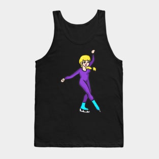 Figure skating ice skating ice skating ice sport Tank Top